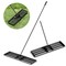 36"x10" Lawn Leveling Rake with 67" Handle and Metal Spreader for Grass Soil Sand and Compost